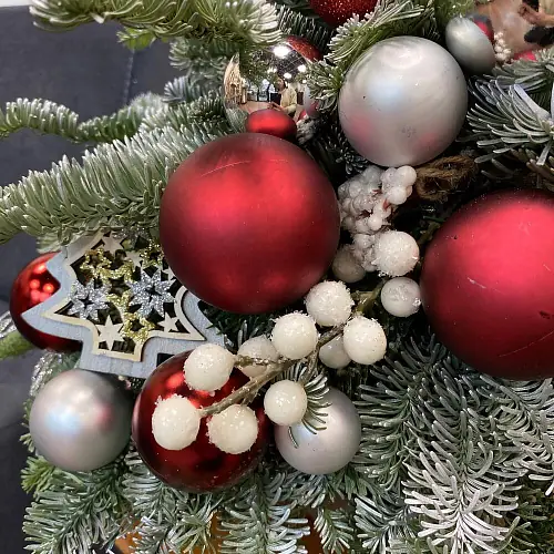 На фото №4 Новогодняя елка из нобилиса