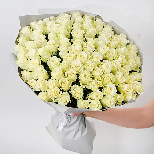 101 Белая Кенийская роза