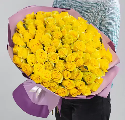 101 Кенийская жёлтая роза 