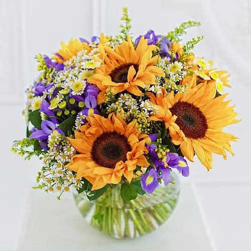 На фото №3 Букет полевых цветов