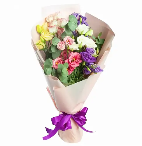 Букет "7 Эустом Mix"