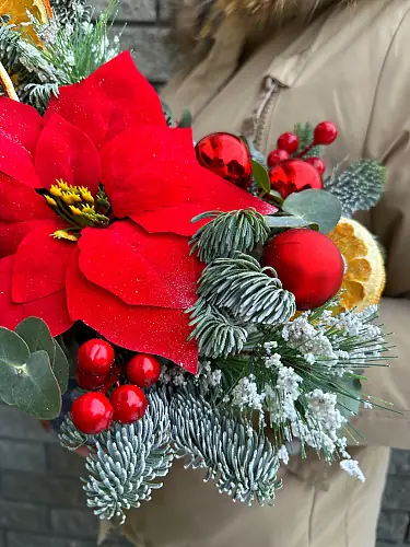 На фото №3 Новогодняя композиция 