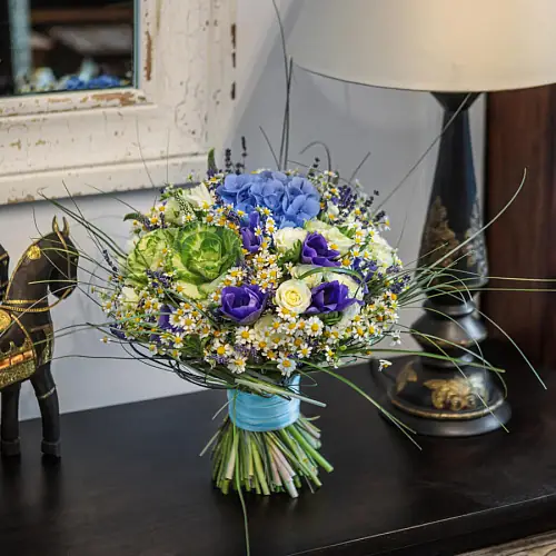 Огромный Полевой Букет летний