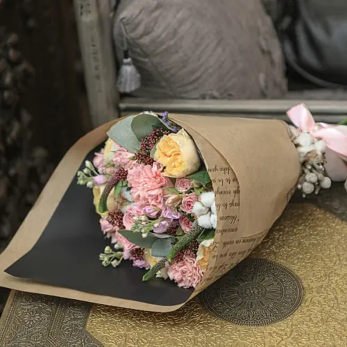 На фото №3 Букет "Теплая Встреча"