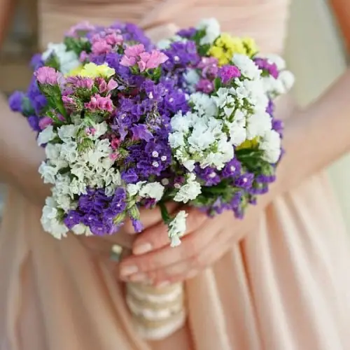 Букет невесты из 25 статиц микс 